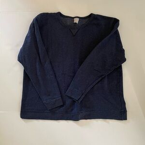 Hanes womens Sweatshirt, Ecosmart Fleece Pullover w/ V-notch